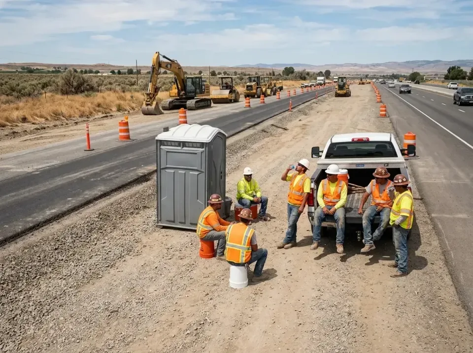 highway-road-construction-crew-007 — frequently asked questions, Porta Potty and Restroom Rentals in Johnston, SC